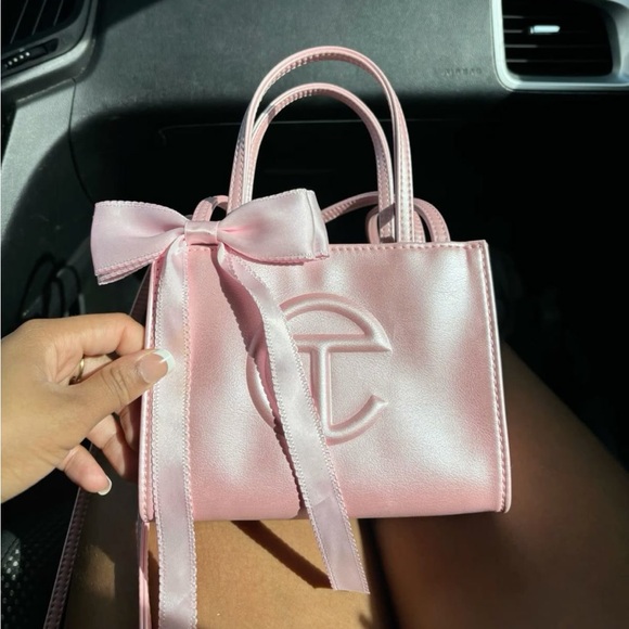 Telfar Handbags - Telfar Ballet Pink Mini Bag